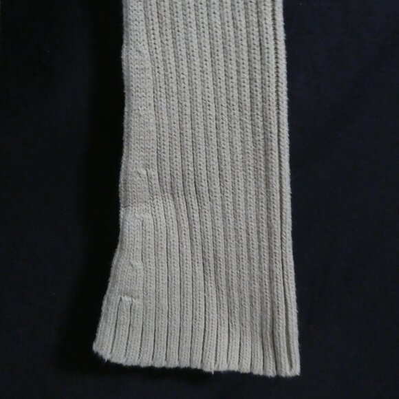 Y2K | OLD NAVY | small | Ribbed Beige Turtleneck Cotton Sweater - Picture 14 of 14